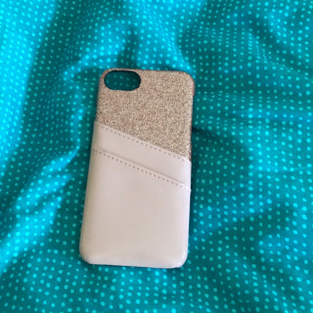 Pink IPhone 7 Case with Card Slots
